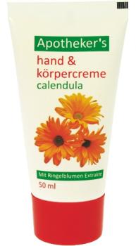 Apotheker's Hand- & Körpercreme Calendula 50 ml